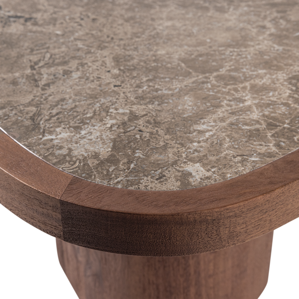 GRANU COUCHTISCH MARMER/MANGO HOLZ BRAUN [fsc]