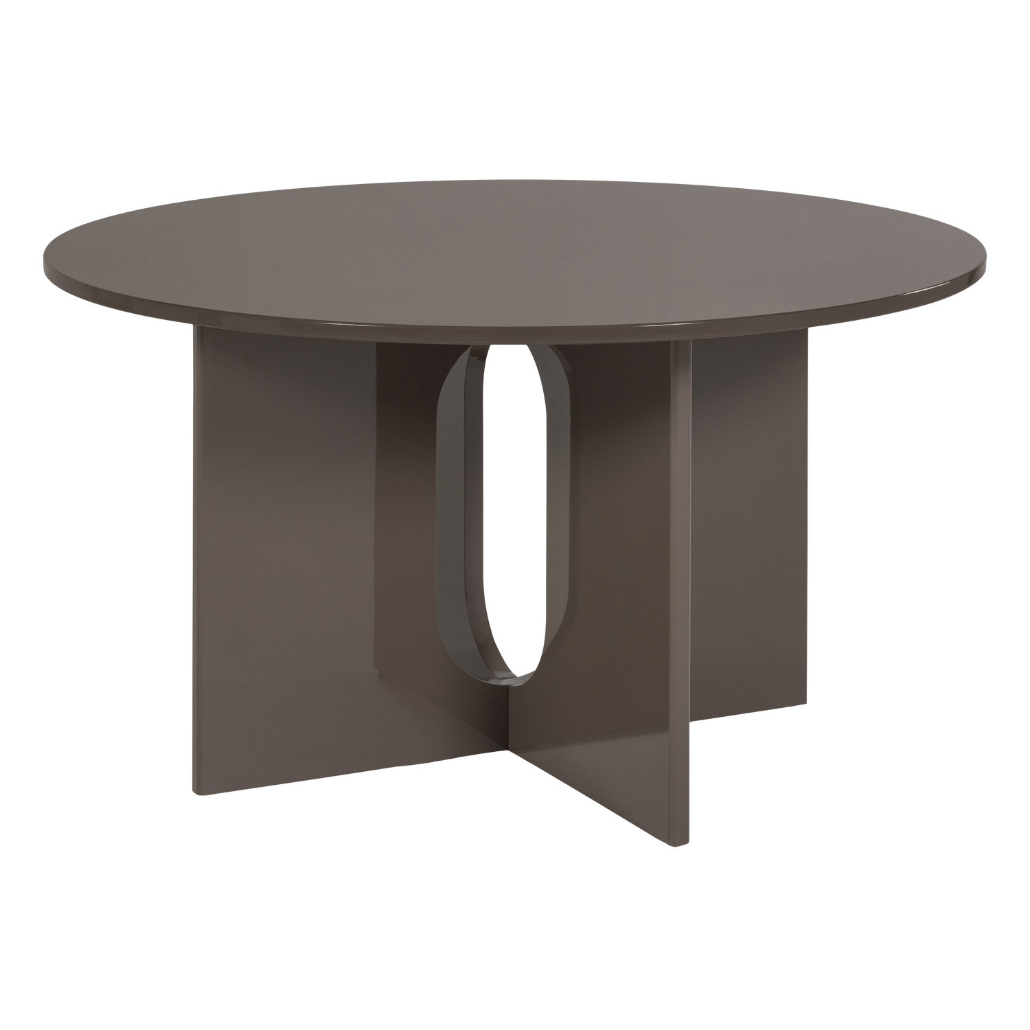 MARVO ESSTISCH O130 CM MDF MOKKABRAUN [fsc]