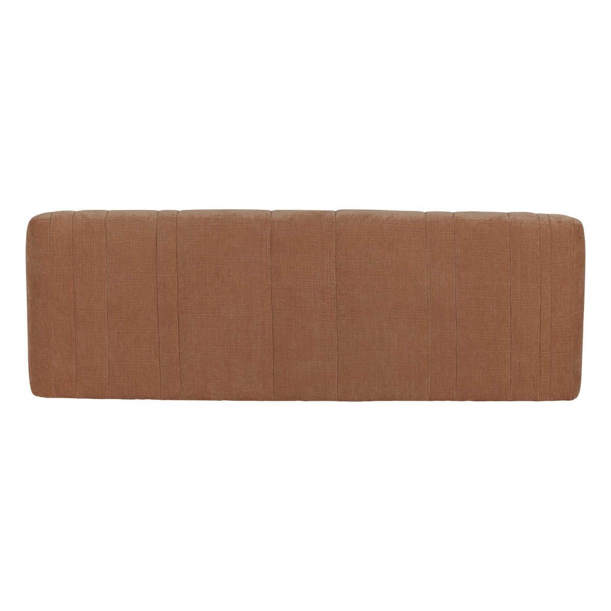 OMAIRE 2-SITZER SOFA CHENILLE ROSTBRAUN [fsc]