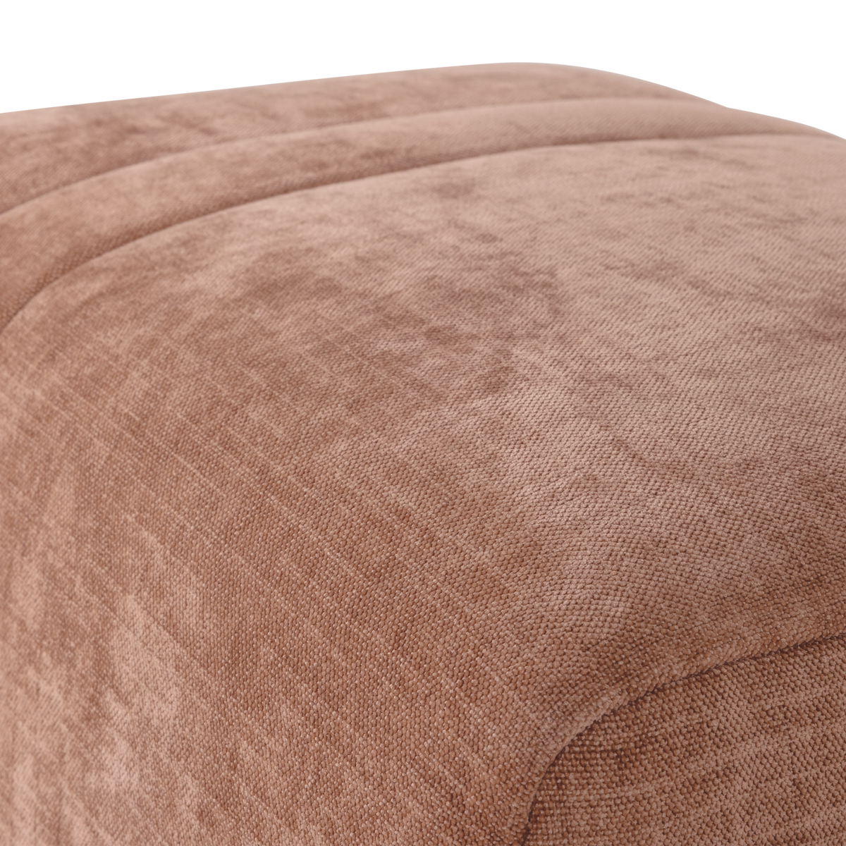 OMAIRE HOCKER CHENILLE HELLROSA [fsc]