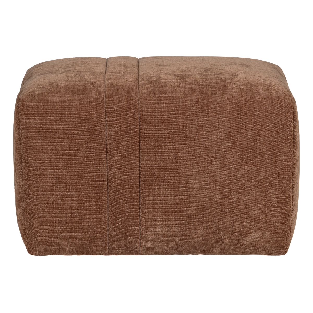 OMAIRE HOCKER CHENILLE ROSTBRAUN [fsc]