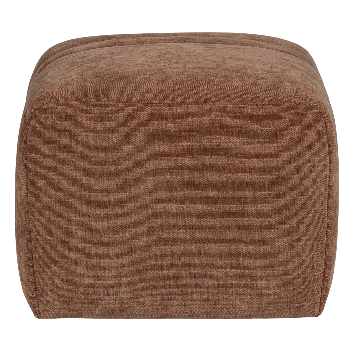 OMAIRE HOCKER CHENILLE ROSTBRAUN [fsc]