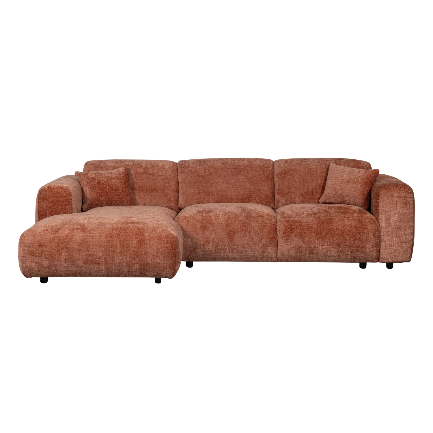 CLOUD CHAISE LONGUE SOFA LINKS CHENILLE TERRA [fsc]