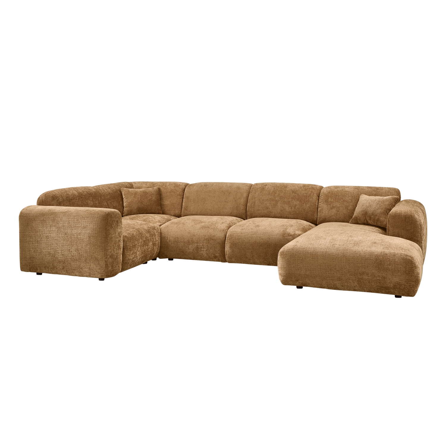 CLOUD ECKBANK LINKS CHENILLE HONIGGELB [fsc]
