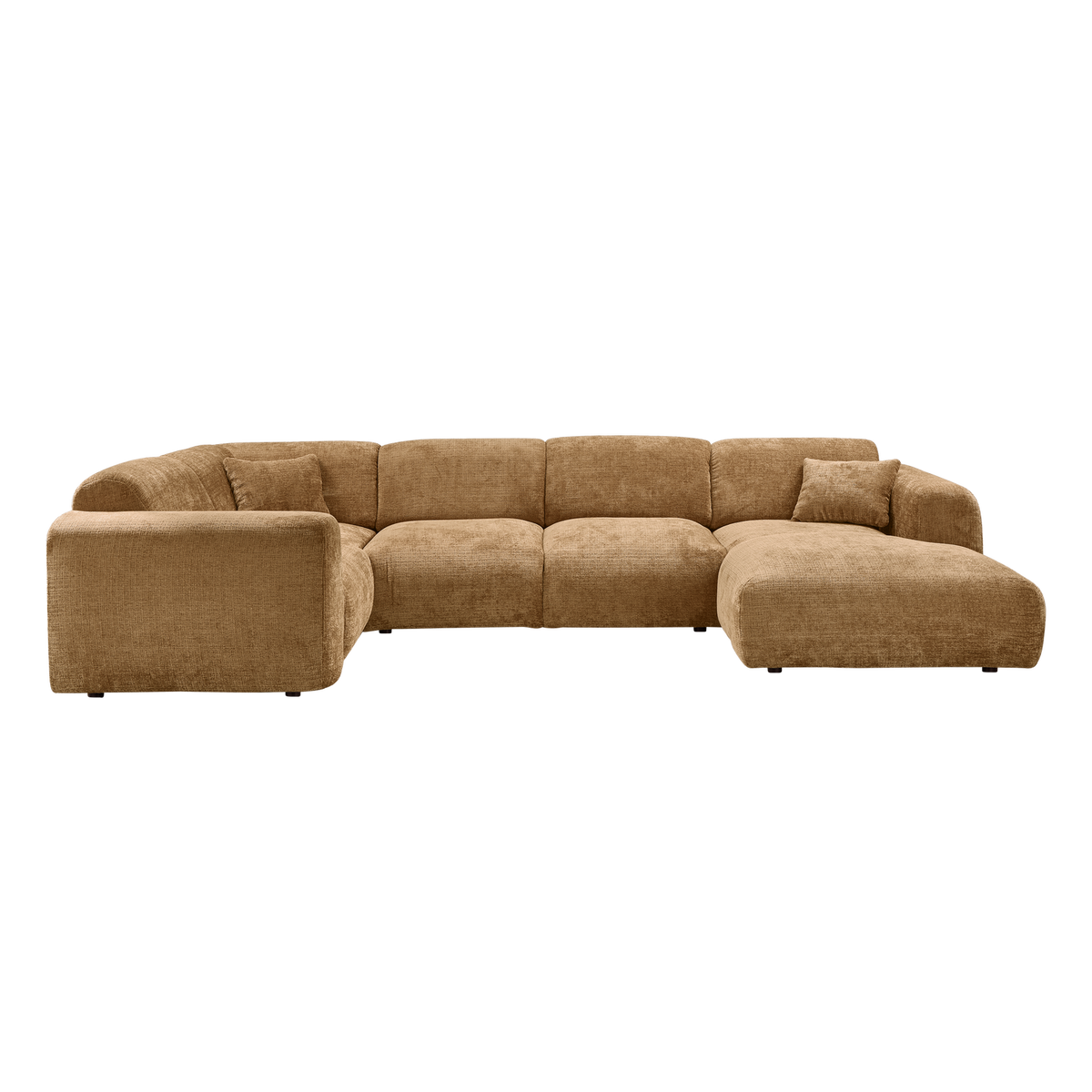 CLOUD ECKBANK LINKS CHENILLE HONIGGELB [fsc]