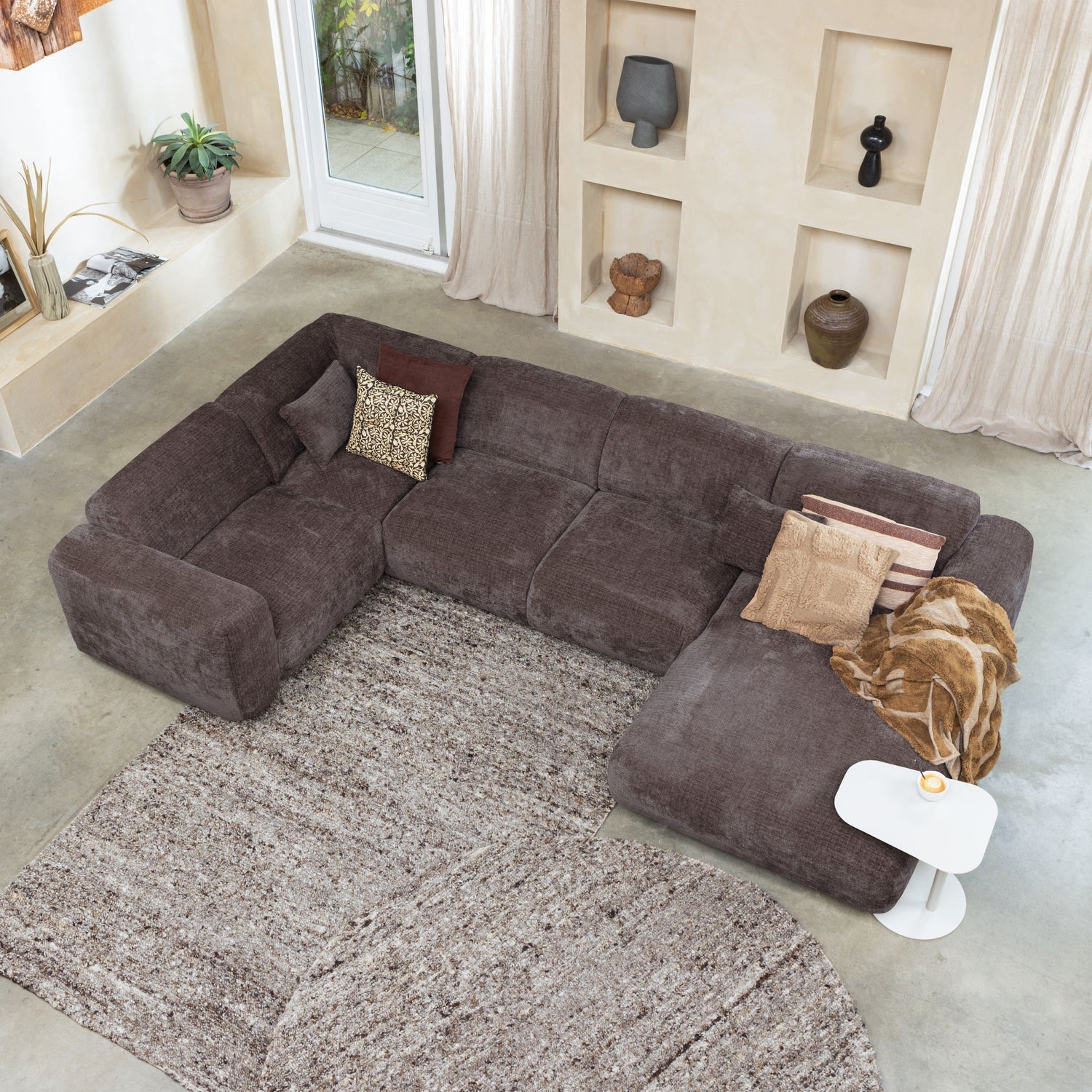 LIA BEISTELLTISCH METALL DUST