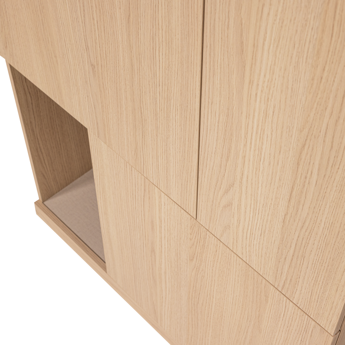 BUILD ABLAGESCHRANK 80 CM EICHE DECOR NATUR [fsc]