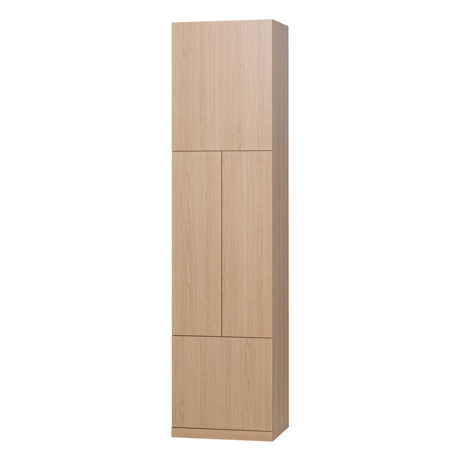 BUILD SCHMALER ABLAGESCHRANK EICHE 54 CM DECOR NATUR [fsc]