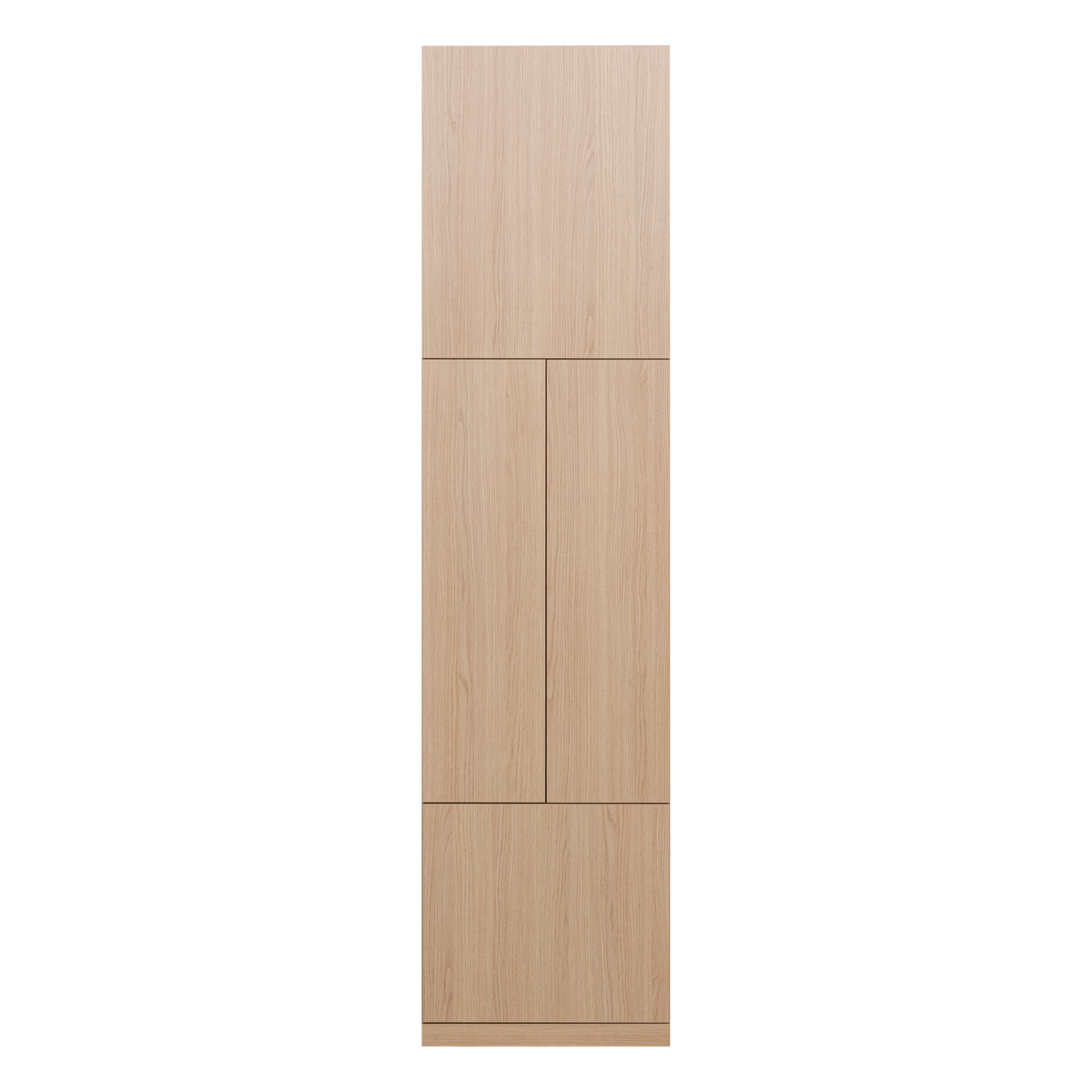 BUILD SCHMALER ABLAGESCHRANK EICHE 54 CM DECOR NATUR [fsc]