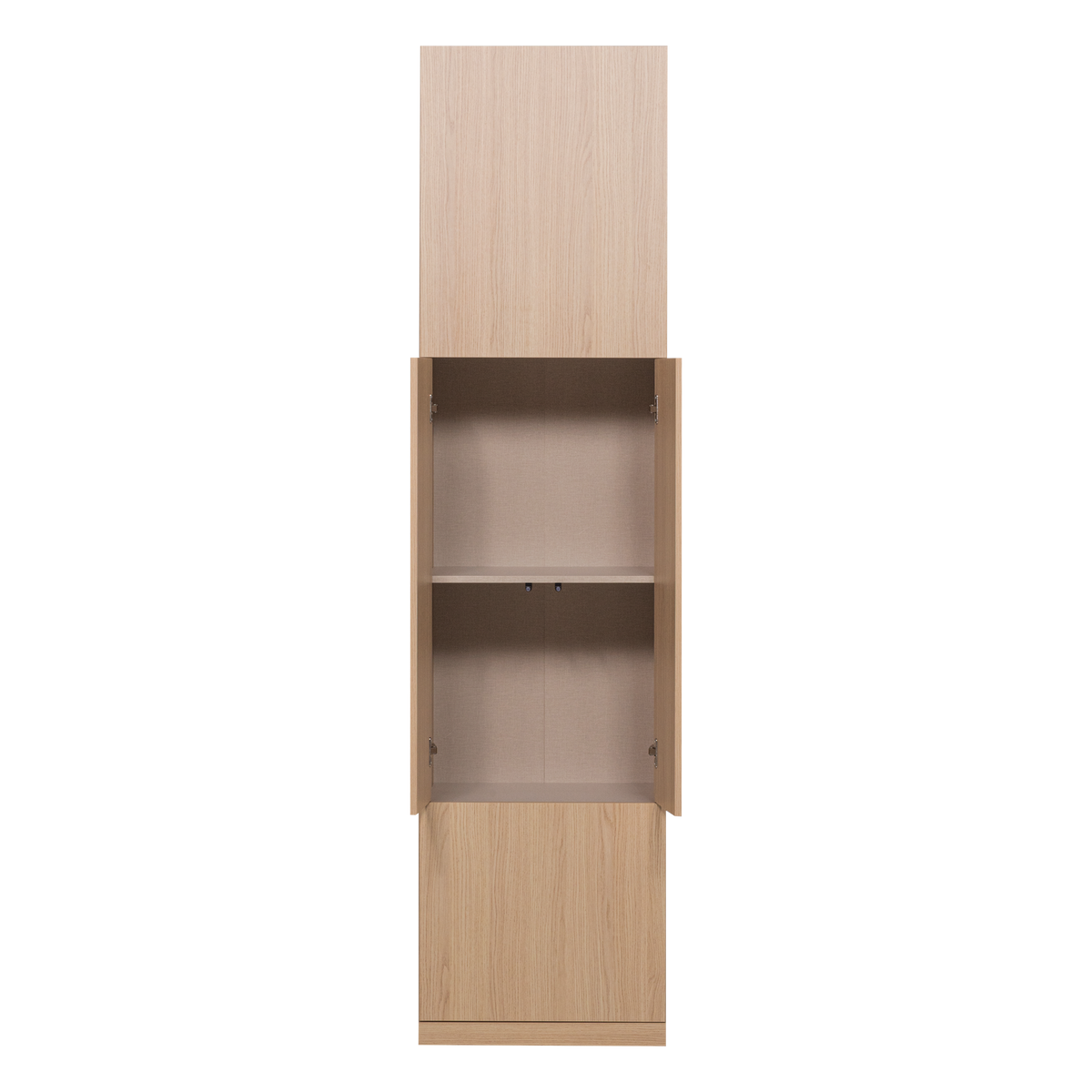 BUILD SCHMALER ABLAGESCHRANK EICHE 54 CM DECOR NATUR [fsc]