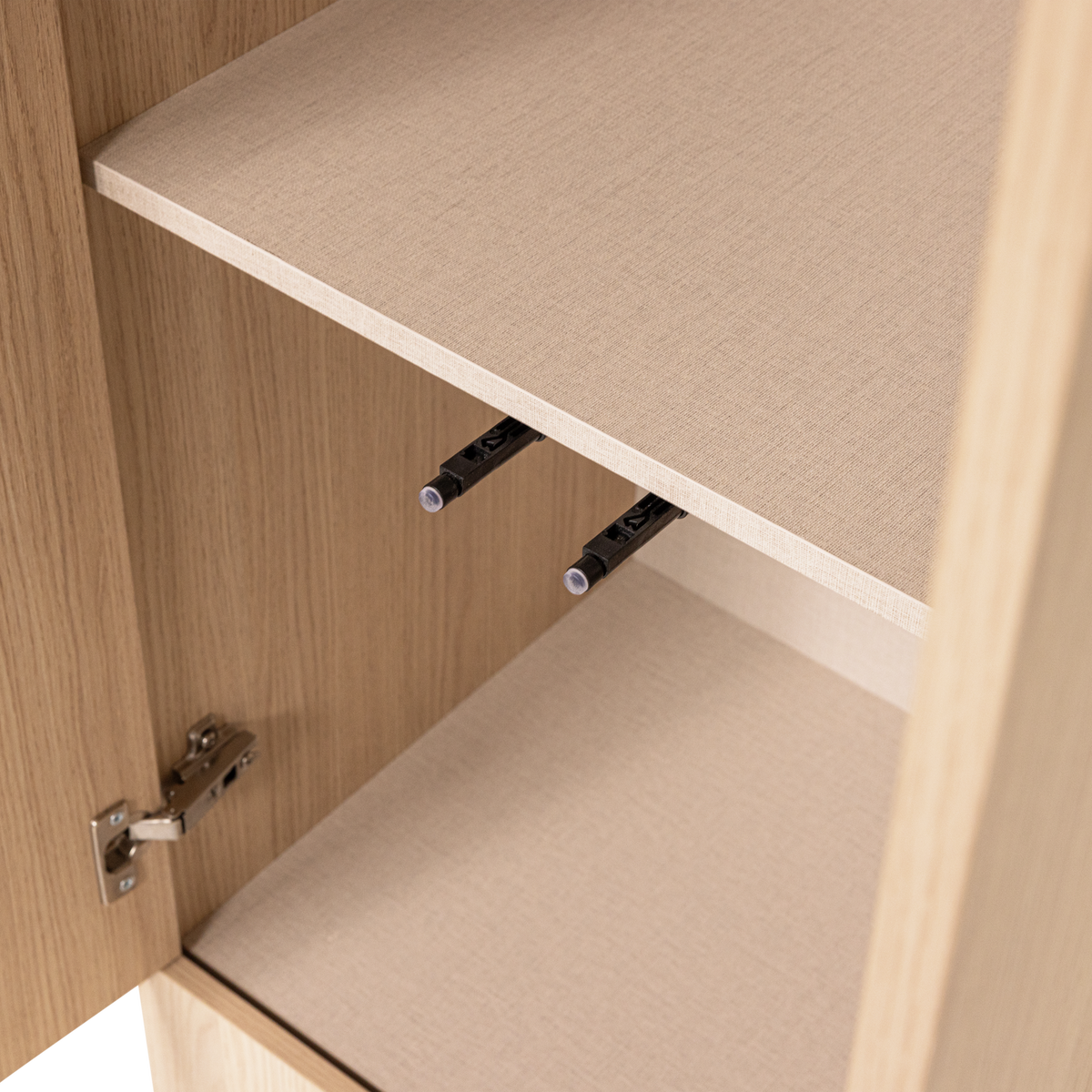 BUILD SCHMALER ABLAGESCHRANK EICHE 54 CM DECOR NATUR [fsc]