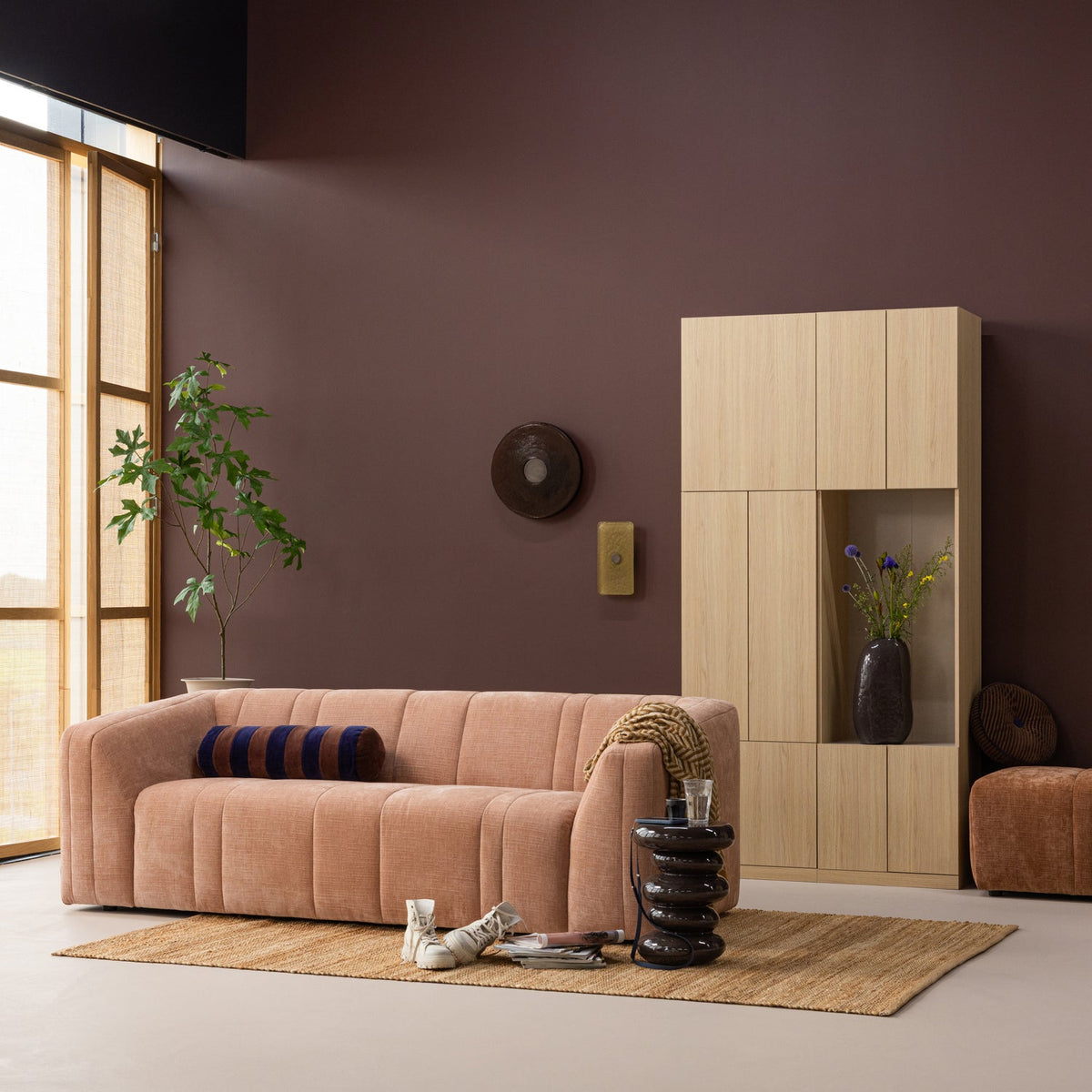 TEPAS TEPPICH 170X240 CM JUTE NATUR