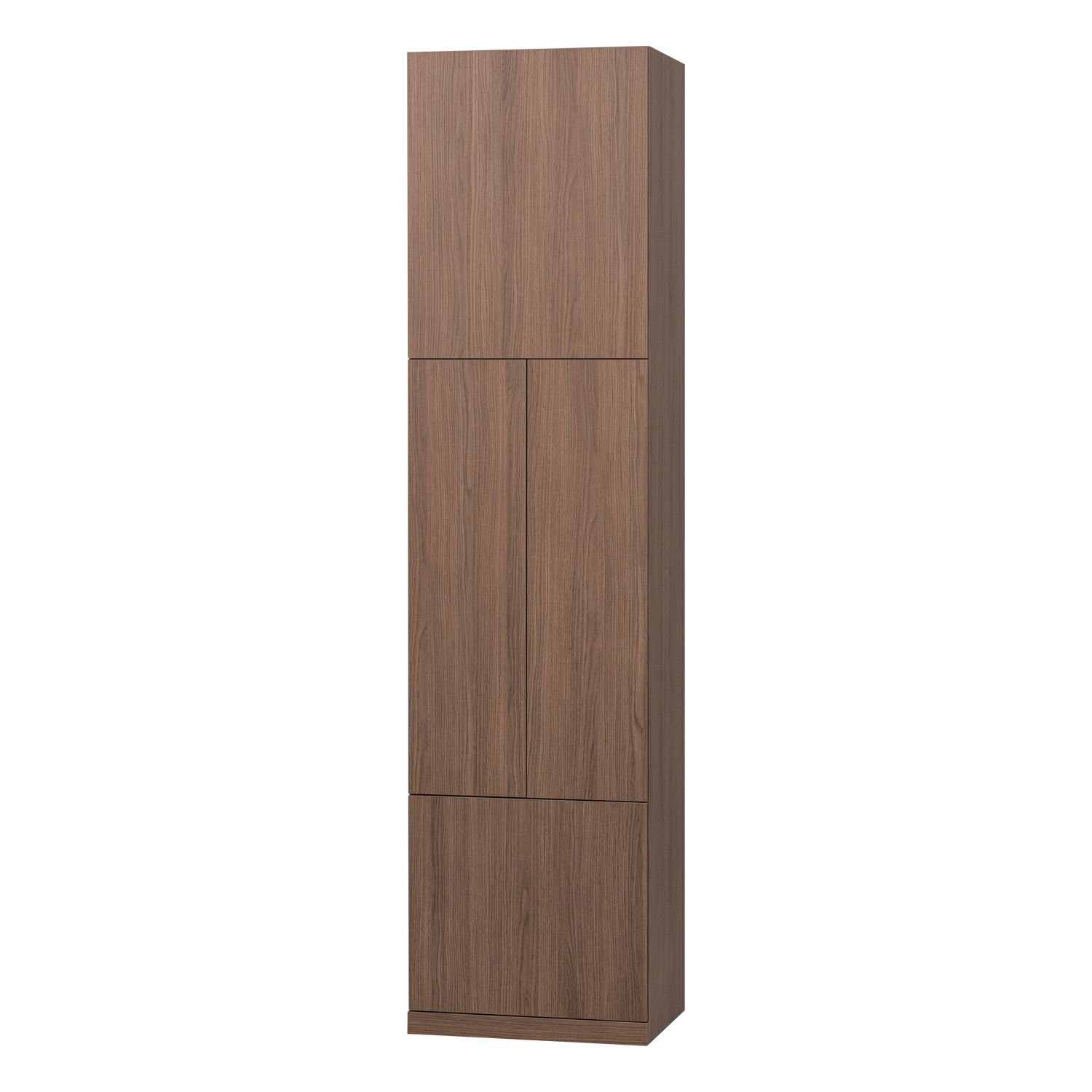 BUILD SCHMALER ABLAGESCHRANK 54 CM EICHE DECOR BRAUN [fsc]