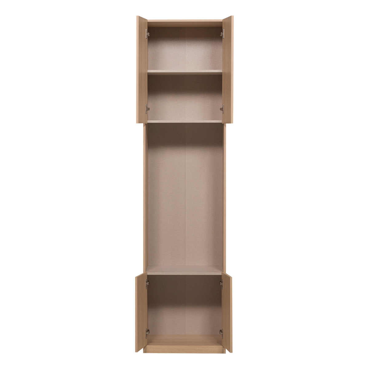 BUILD SCHMALER OFFENE ABLAGESCHRANK EICHE DECOR NATUR [fsc]