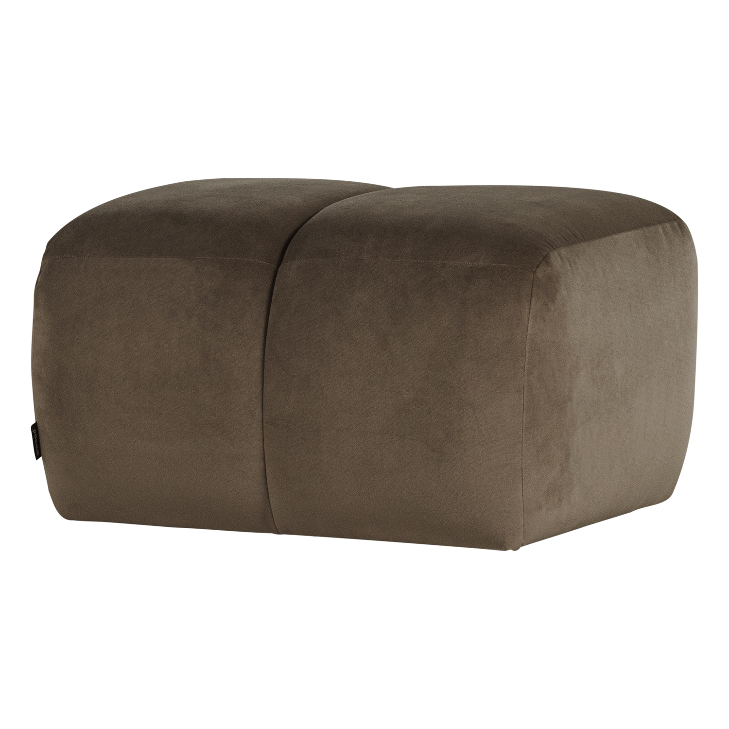 MOJO HOCKER SAMT TAUPE [fsc]