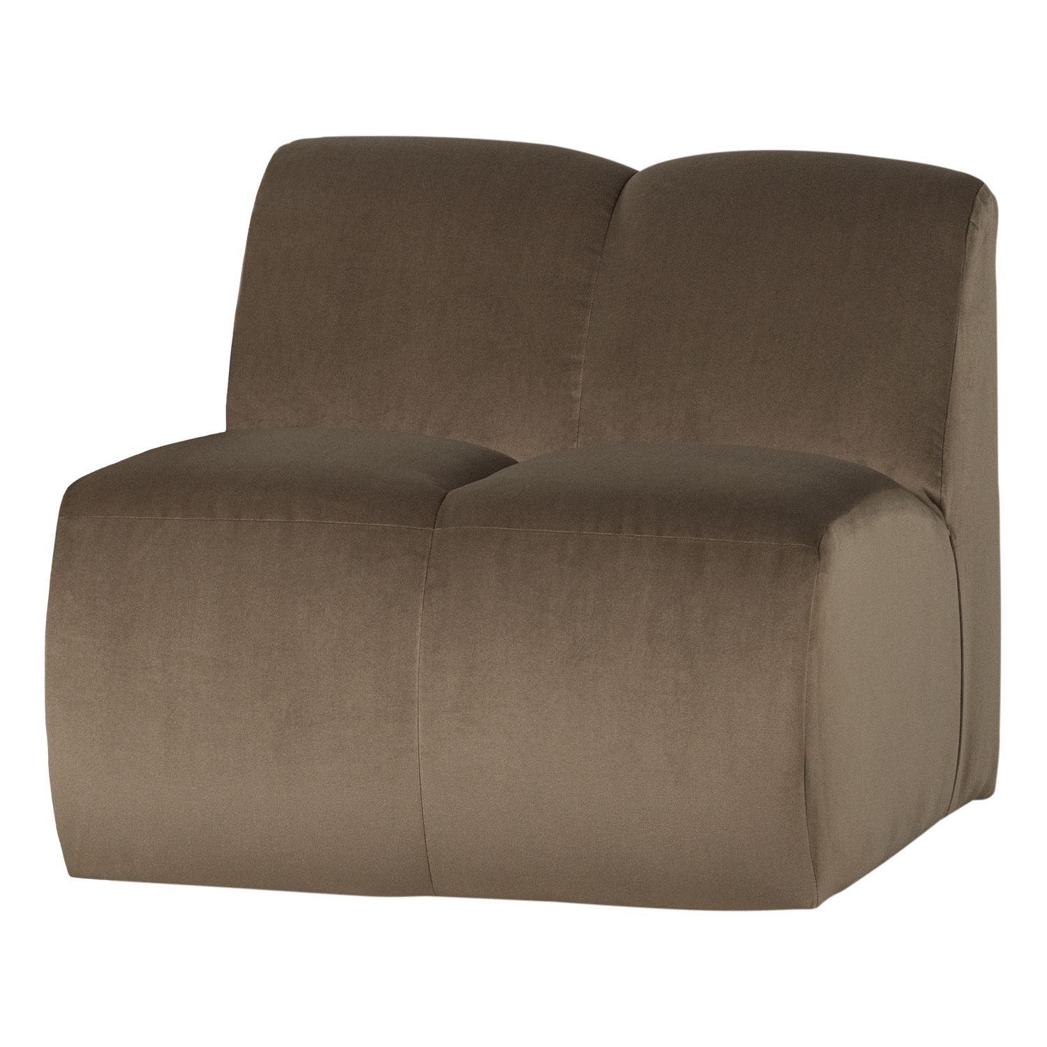 MOJO 1-SITZER ELEMENT SAMT TAUPE [fsc]