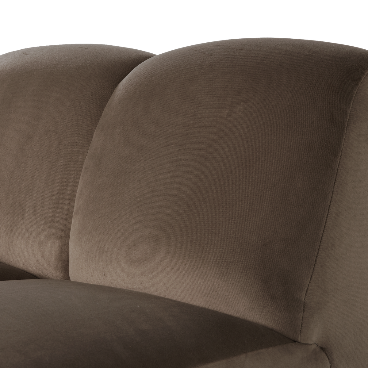 MOJO 1-SITZER ELEMENT ARM LINKS SAMT TAUPE [fsc]