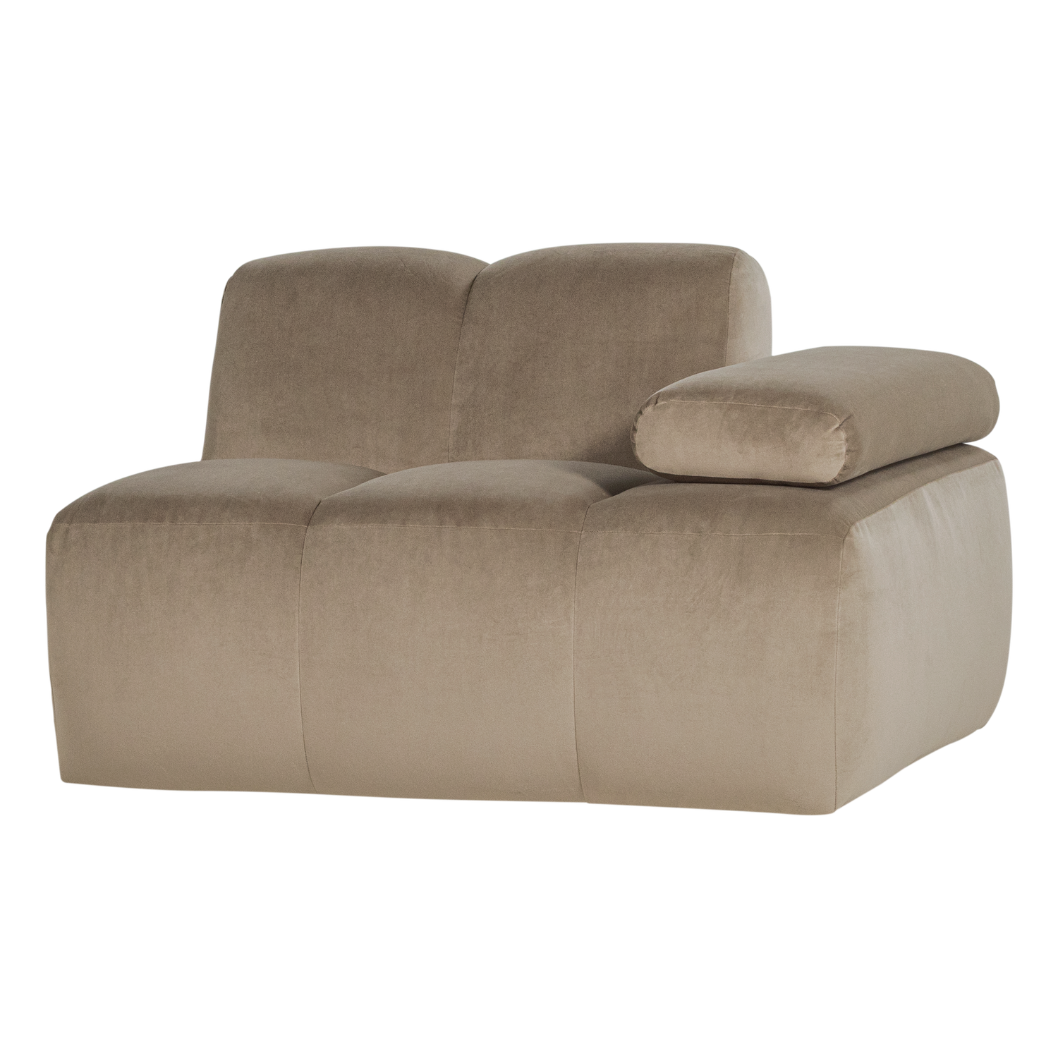 MOJO 1-SITZER ELEMENT ARM RECHTS SAMT KHAKI [fsc]