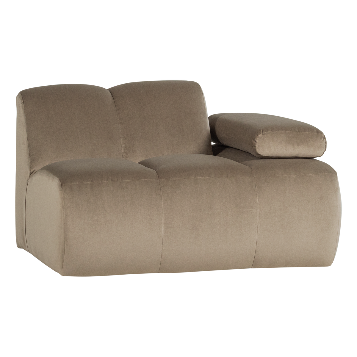 MOJO 1-SITZER ELEMENT ARM RECHTS SAMT KHAKI [fsc]