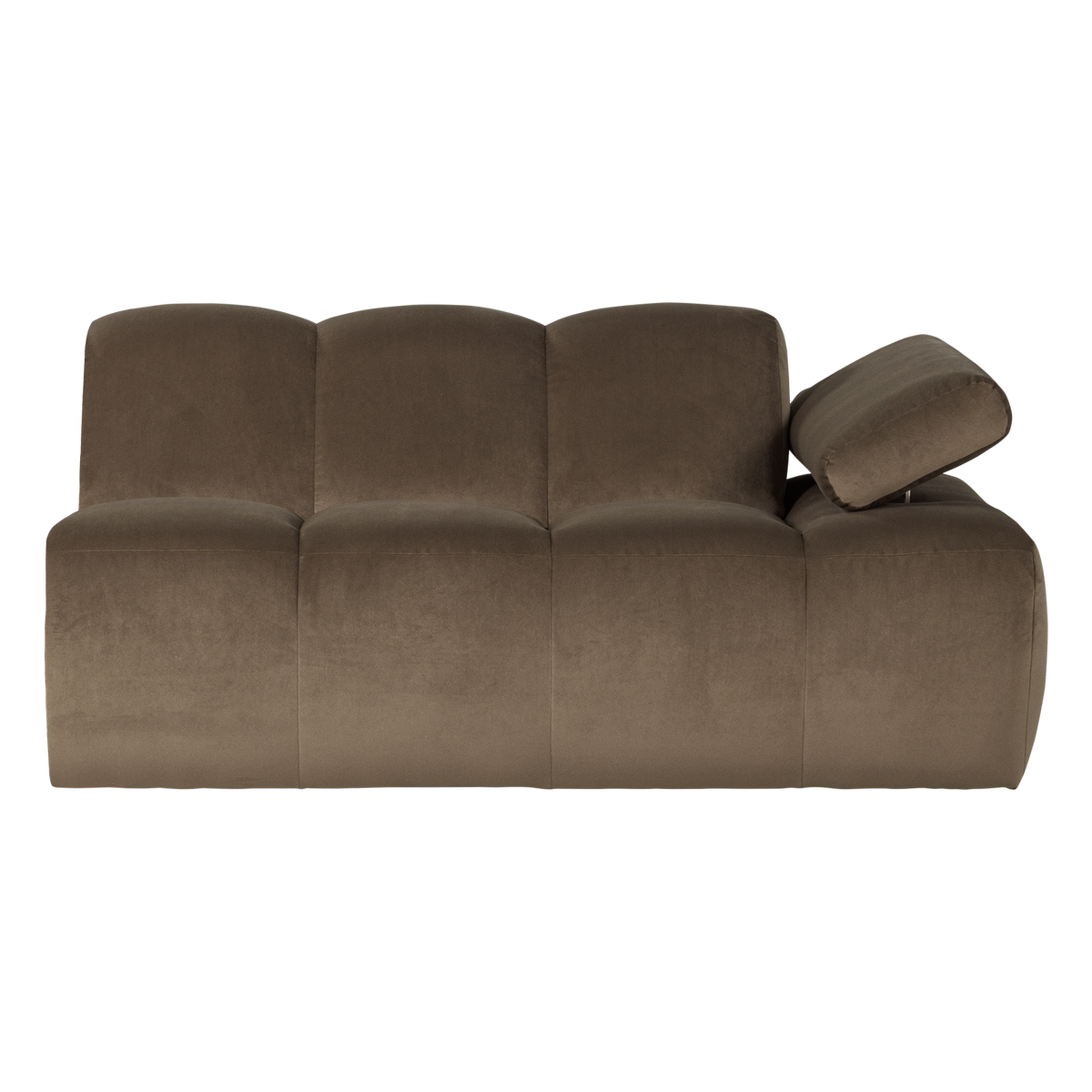 MOJO 1,5-SITZER ELEMENT ARM RECHTS SAMT TAUPE [fsc]