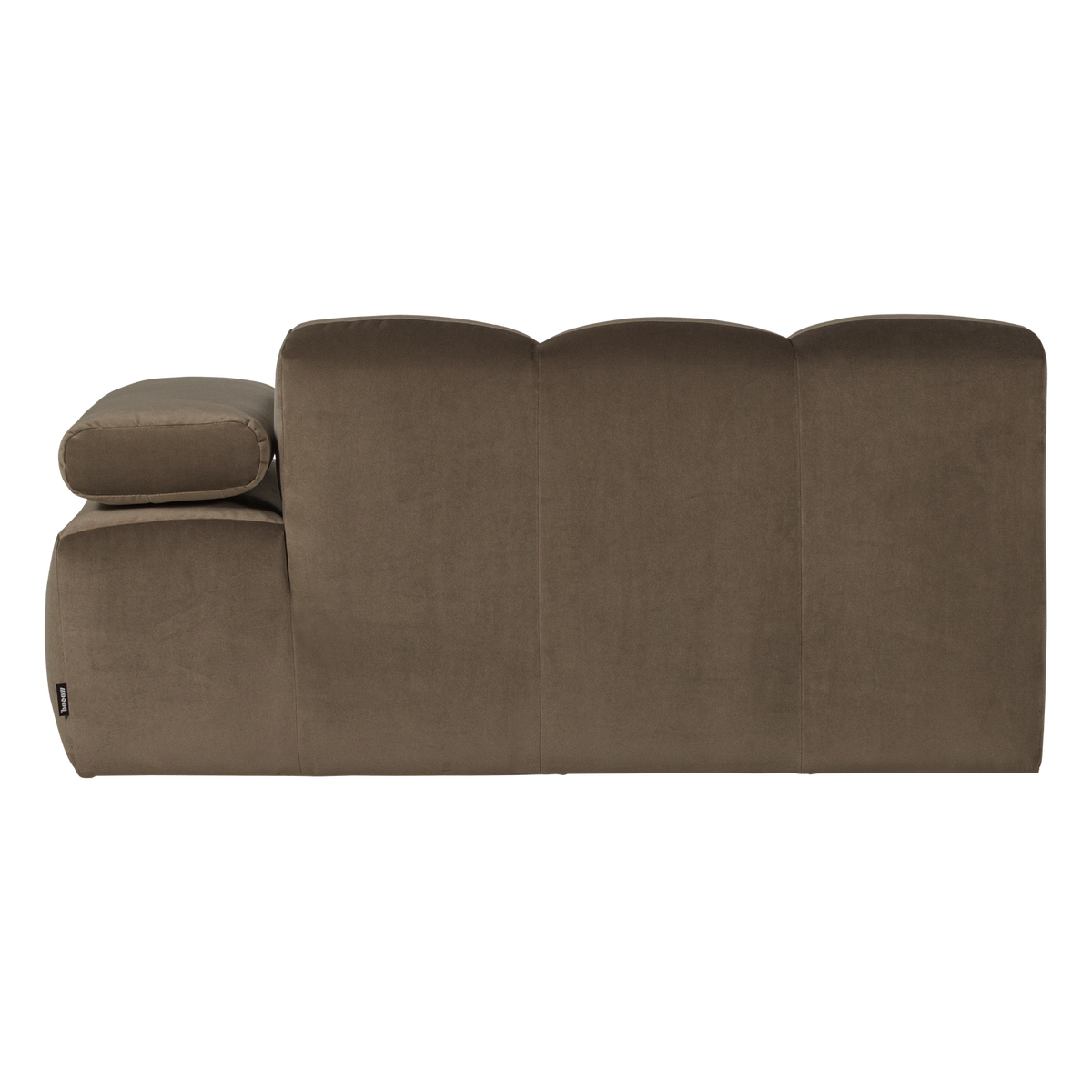 MOJO 1,5-SITZER ELEMENT ARM RECHTS SAMT TAUPE [fsc]