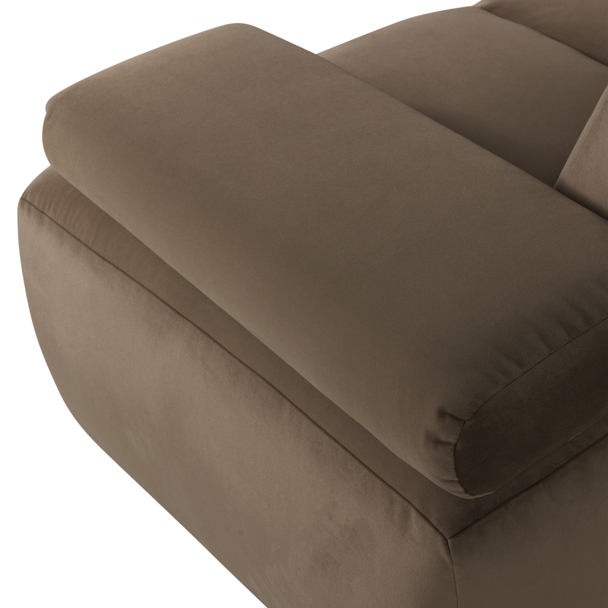 MOJO 1,5-SITZER ELEMENT ARM RECHTS SAMT TAUPE [fsc]