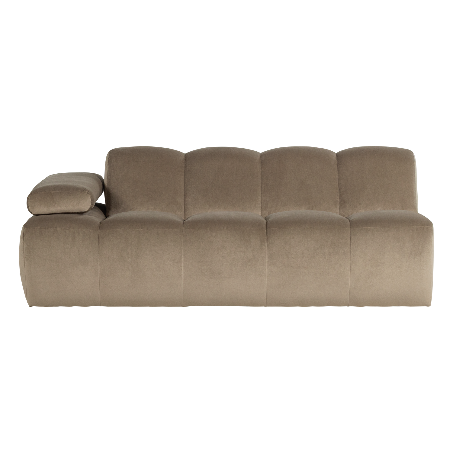 MOJO 2-SITZER ELEMENT ARM LINKS SAMT KHAKI [fsc]