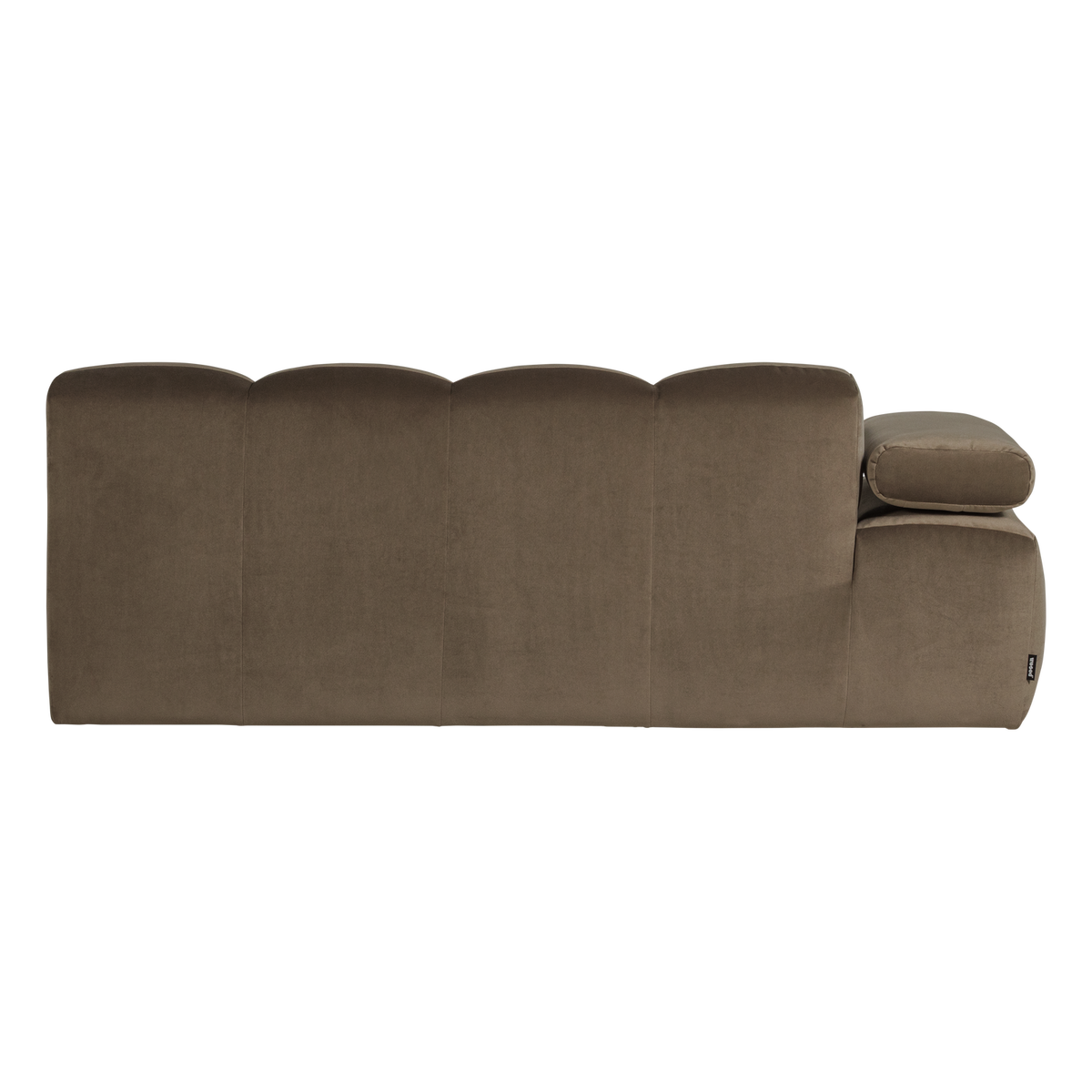 MOJO 2-SITZER ELEMENT ARM LINKS SAMT TAUPE [fsc]
