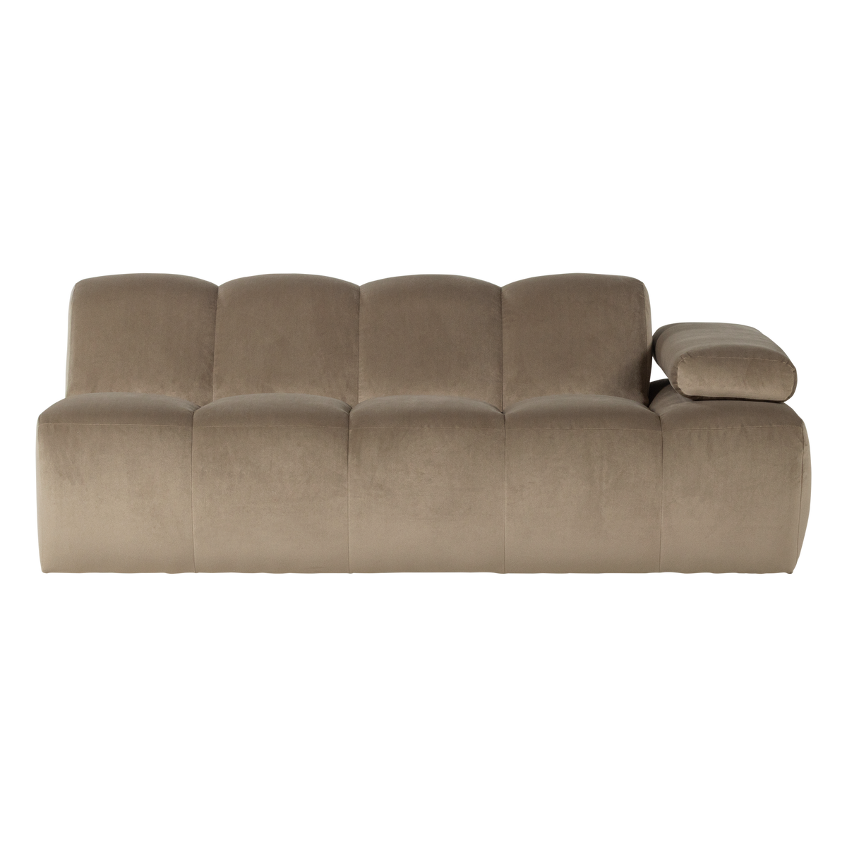 MOJO 2-SITZER ELEMENT ARM RECHTS SAMT KHAKI [fsc]
