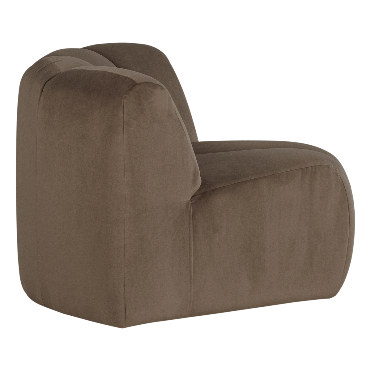 MOJO ECKELEMENT RUND SAMT TAUPE [fsc]