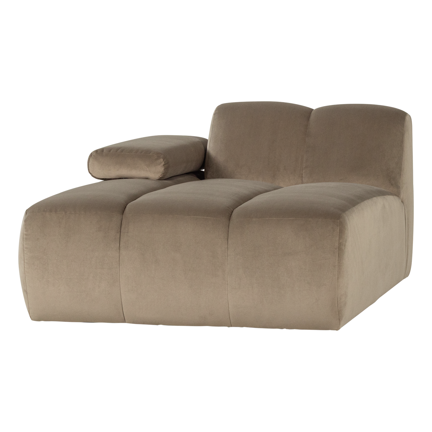 MOJO CHAISE LONGUE ELEMENT LINKS SAMT KASTANIE KHAKI [fsc]