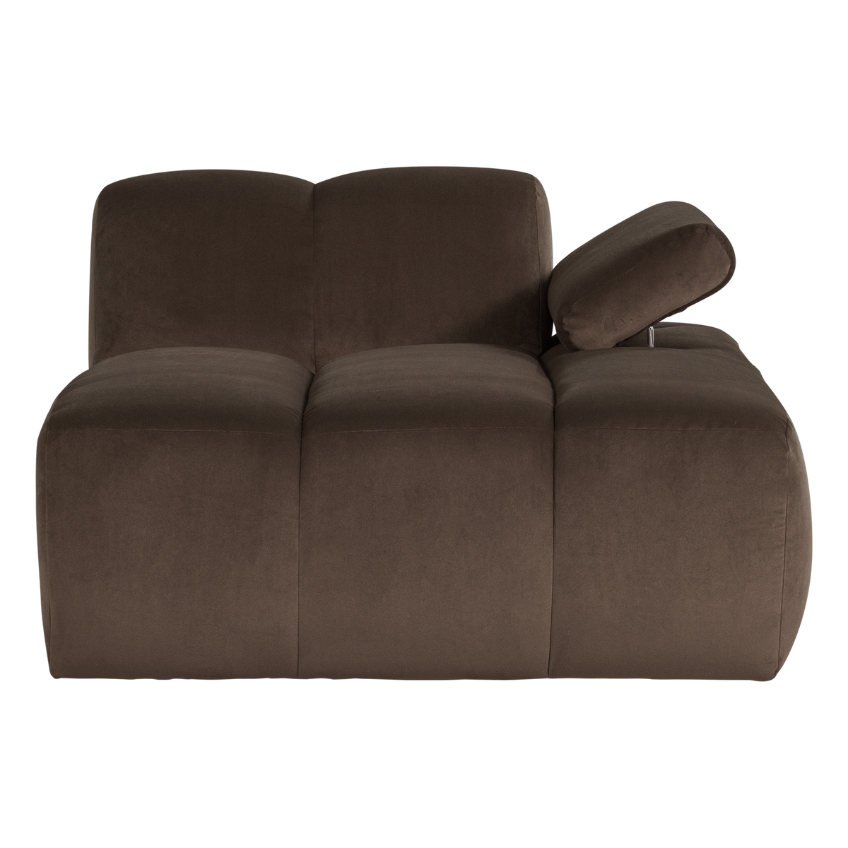 MOJO CHAISE LONGUE ELEMENT RECHTS SAMT BRAUN [fsc]