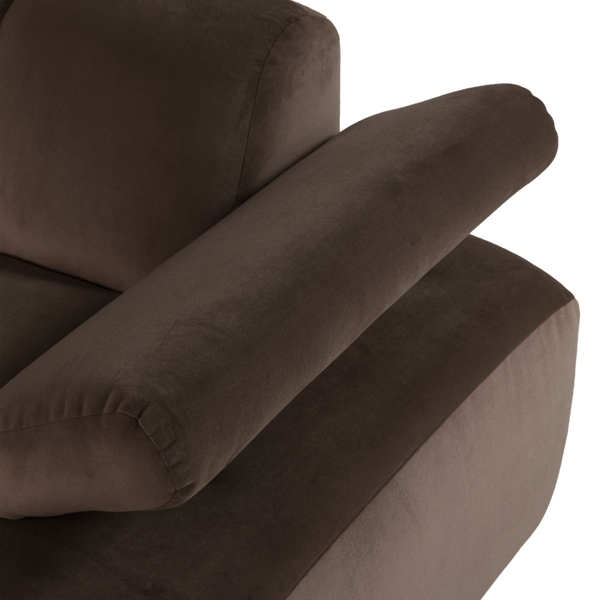 MOJO CHAISE LONGUE ELEMENT RECHTS SAMT BRAUN [fsc]