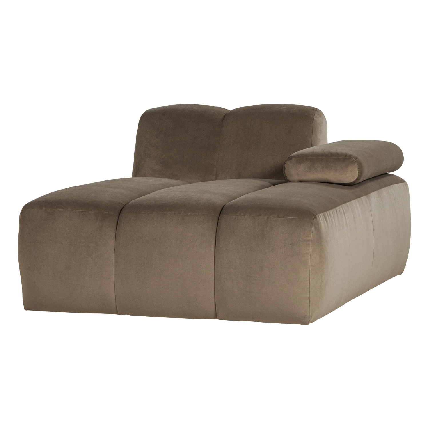 MOJO CHAISE LONGUE ELEMENT RECHTS SAMT TAUPE [fsc]