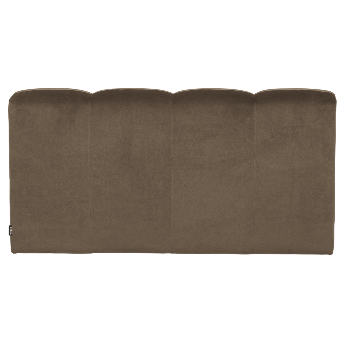 MOJO ESSBANK 164 CM MIT RÜCKENLEHNE SAMT TAUPE [fsc]
