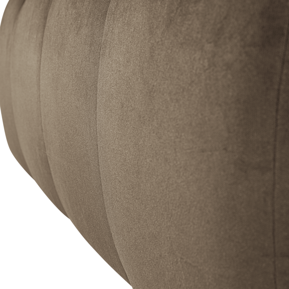 MOJO ESSBANK 164 CM MIT RÜCKENLEHNE SAMT TAUPE [fsc]