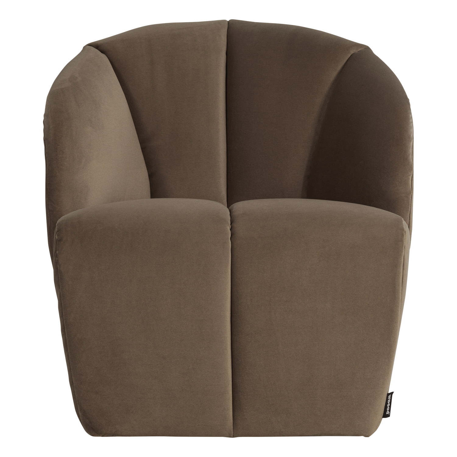 MOJO DREHSESSEL SAMT TAUPE [fsc]