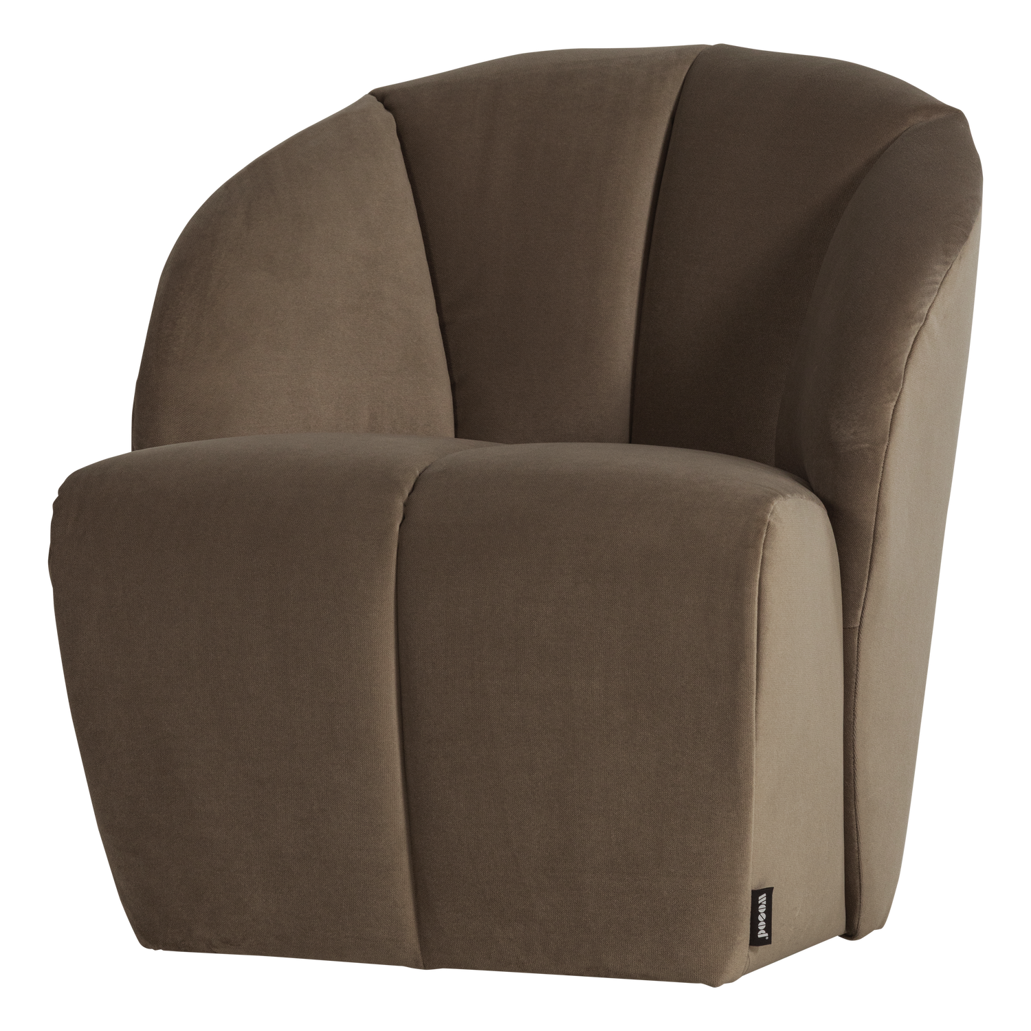 MOJO DREHSESSEL SAMT TAUPE [fsc]