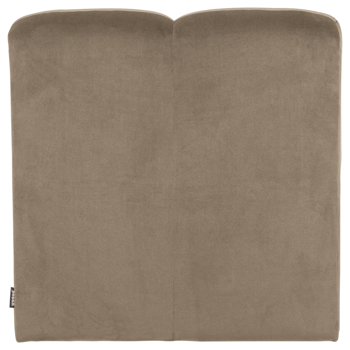 MOJO ESSBANK 84 CM MIT RÜCKENLEHNE SAMT KHAKI [fsc]