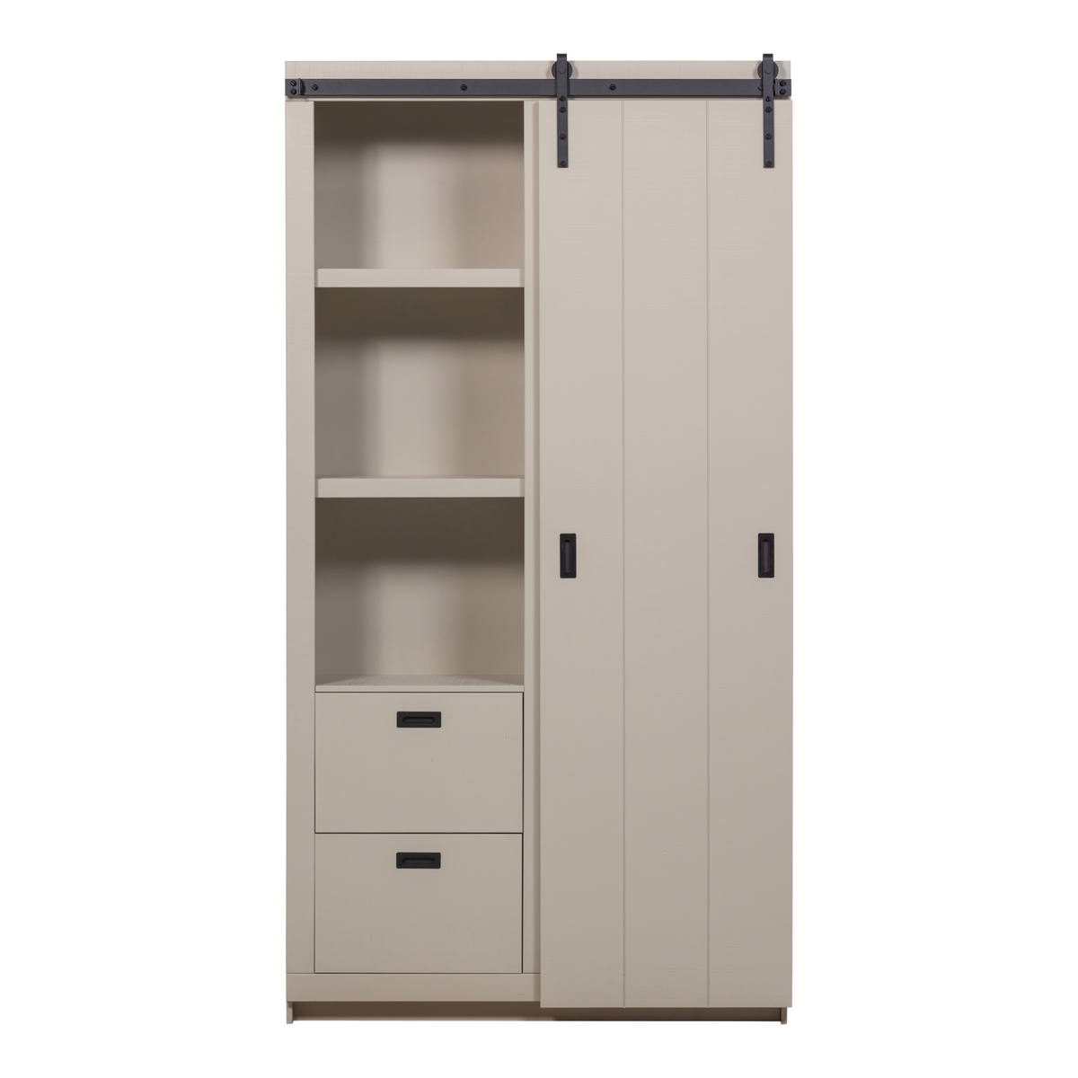 SLIDE BARN SCHRANK HOLZ SAGERAU KIEFER DUST [fsc]