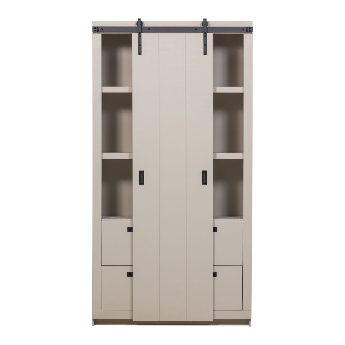 SLIDE BARN SCHRANK HOLZ SAGERAU KIEFER DUST [fsc]