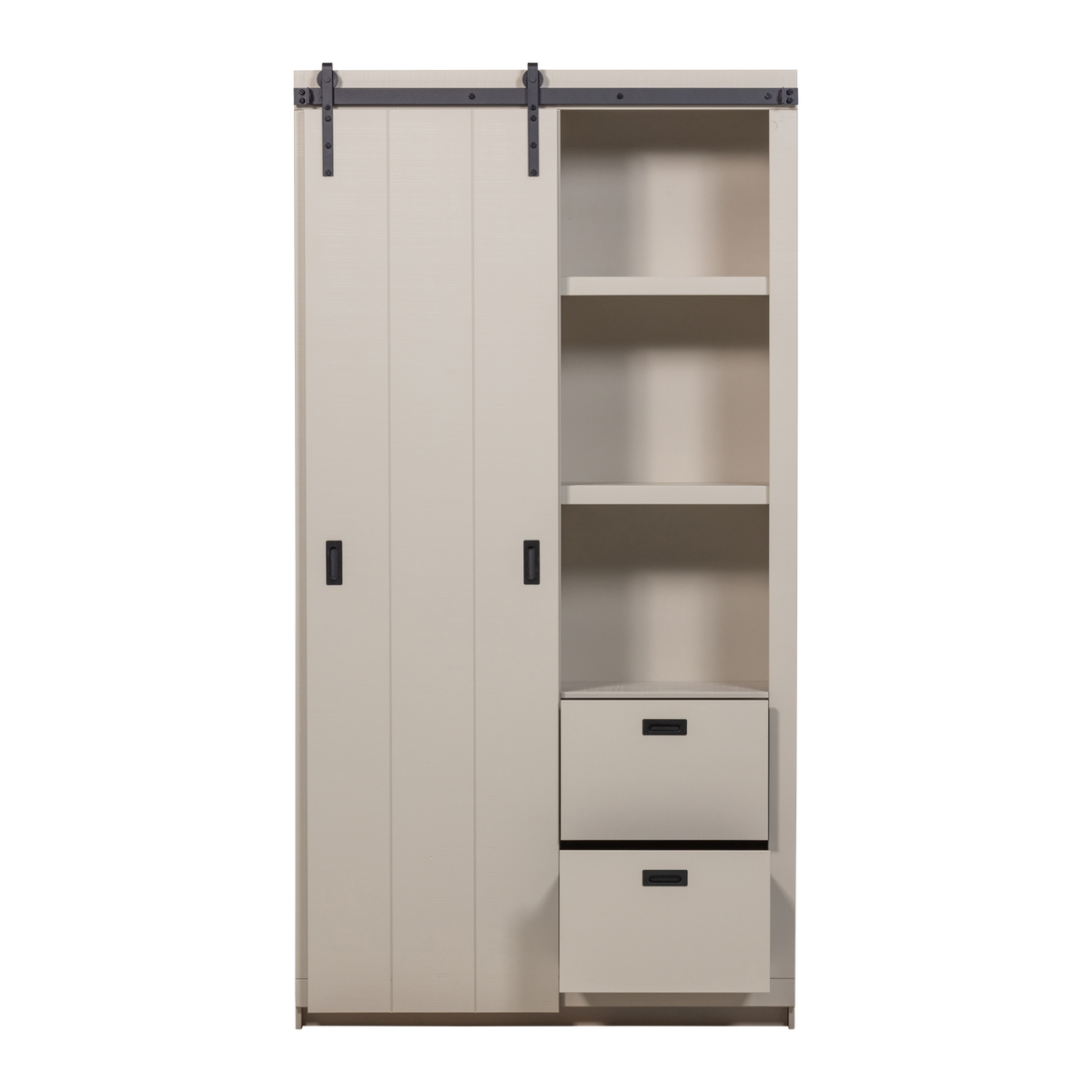 SLIDE BARN SCHRANK HOLZ SAGERAU KIEFER DUST [fsc]