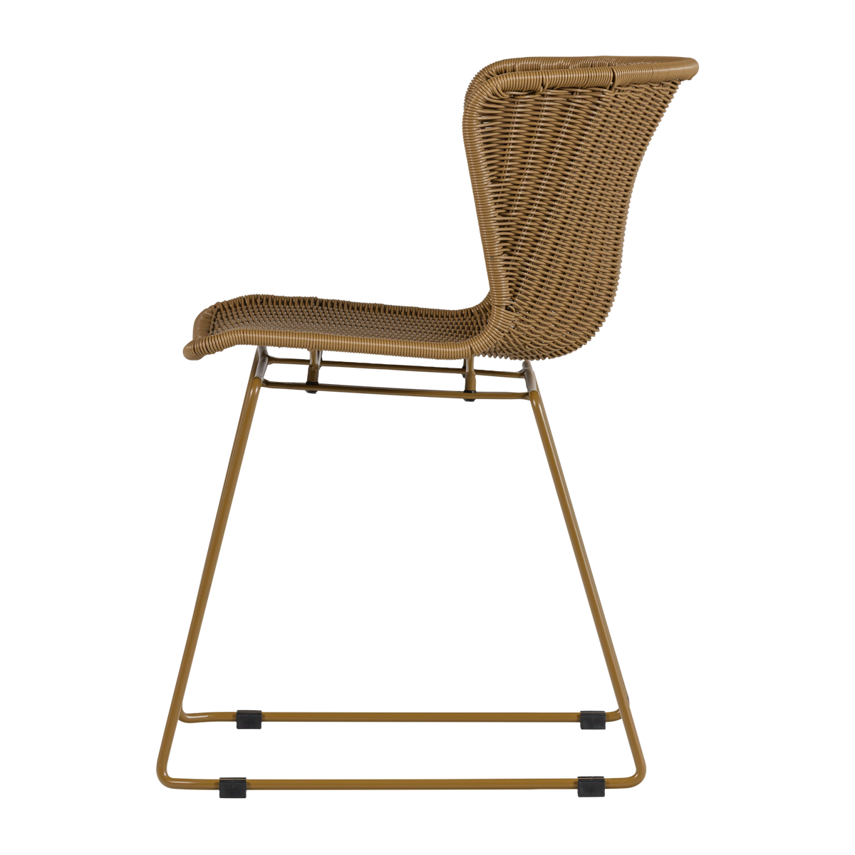 WINGS GARTENSTUHL WICKER HONIGGELB - 2ER SET