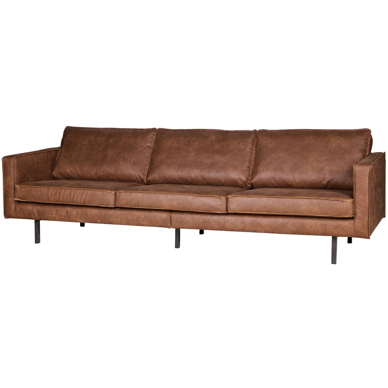 RODEO SOFA 3-SEATER COGNAC
