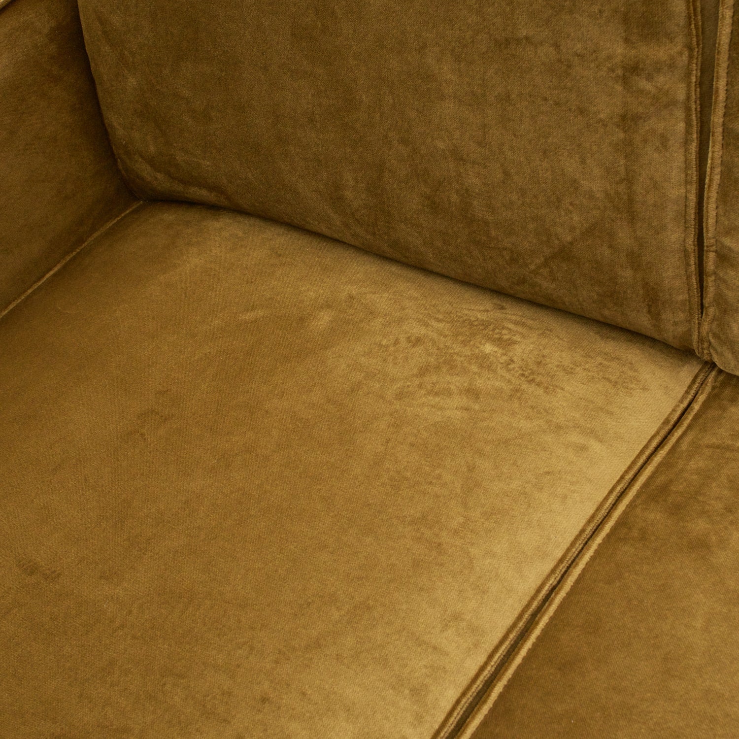 STATEMENT 4-SEATER 280 CM VELVET HONIGGELB