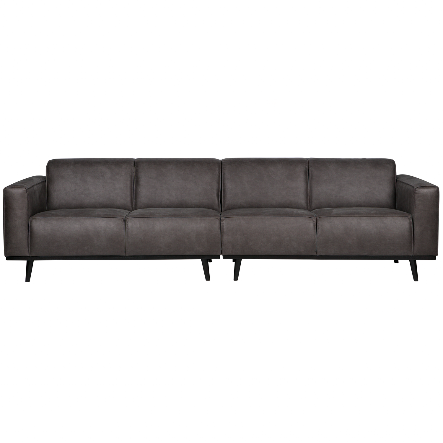 STATEMENT 4-SITZER 280 CM ECOLEDER DUNKELGRAU