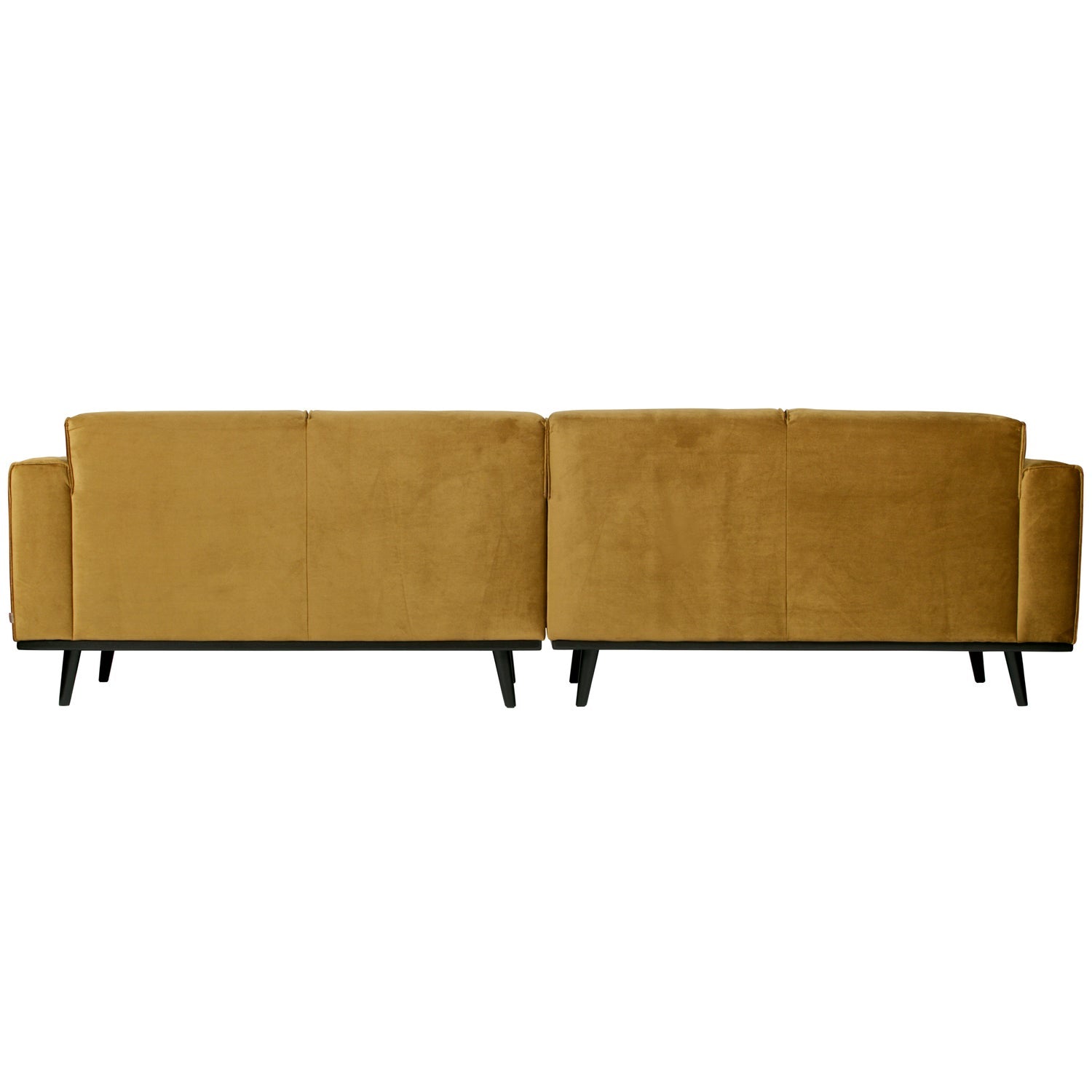 STATEMENT 4-SEATER 280 CM VELVET HONIGGELB