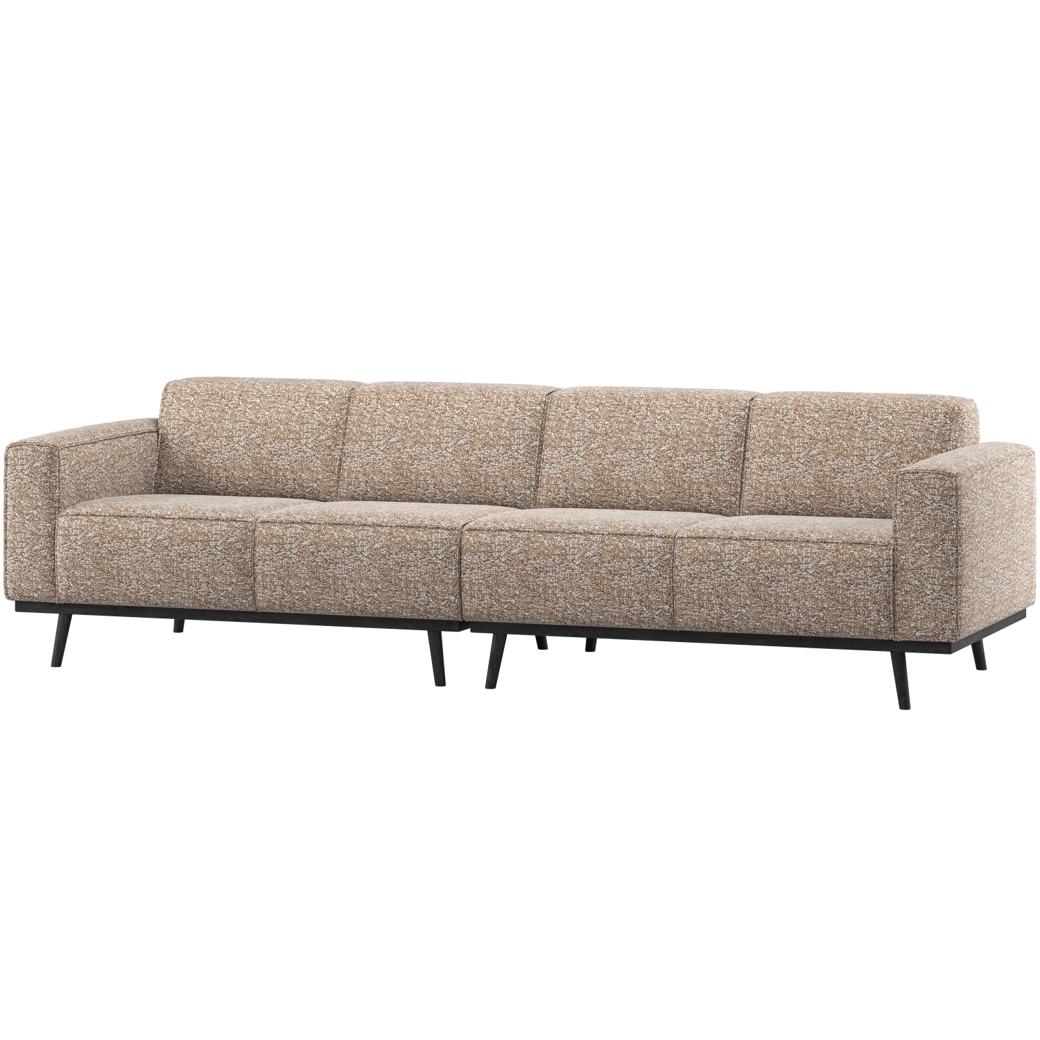 STATEMENT 4-SITZER 280 CM HELLBRAUN MELANGE