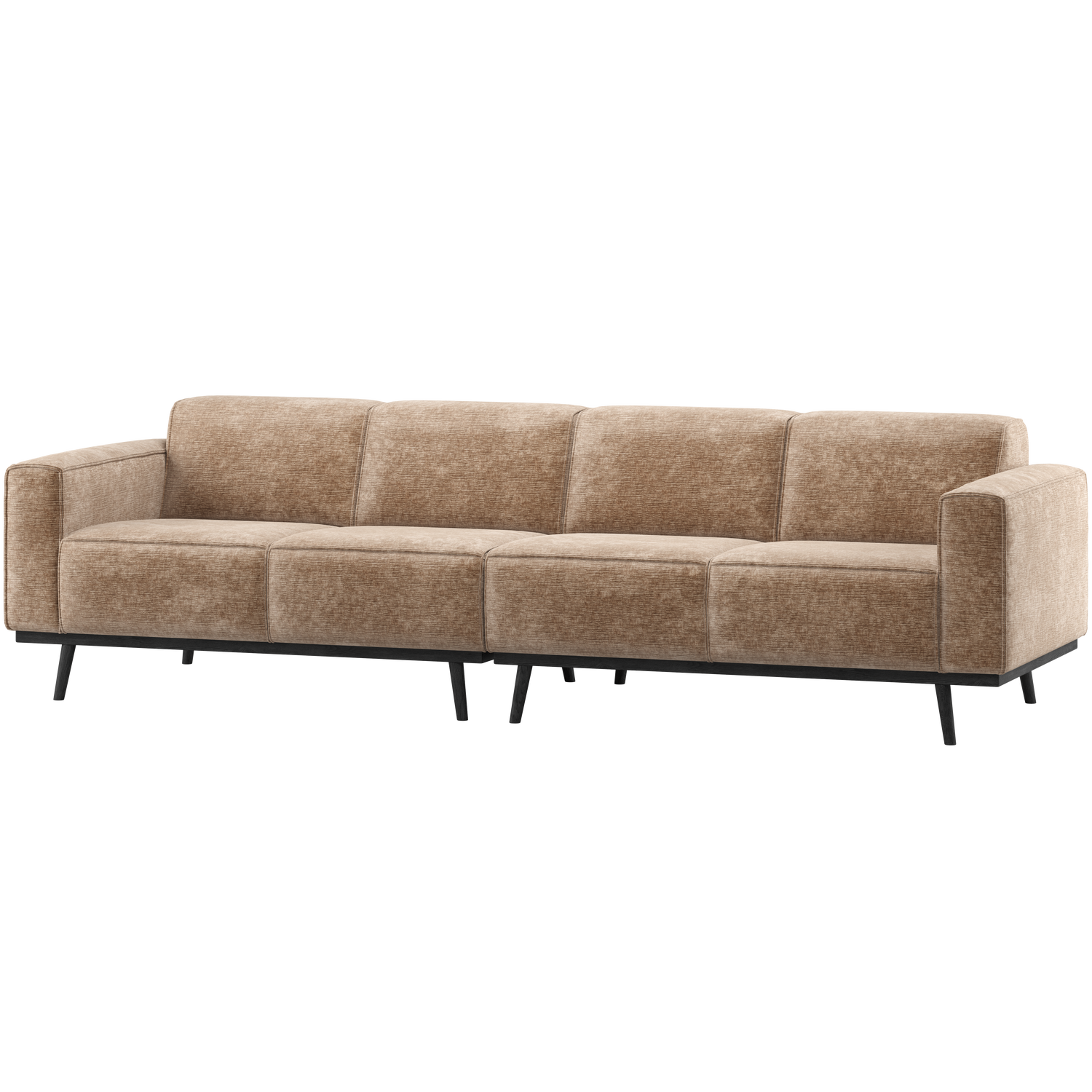 STATEMENT 4-SITZER 280 CM CHENILLE VELVET TAUPE