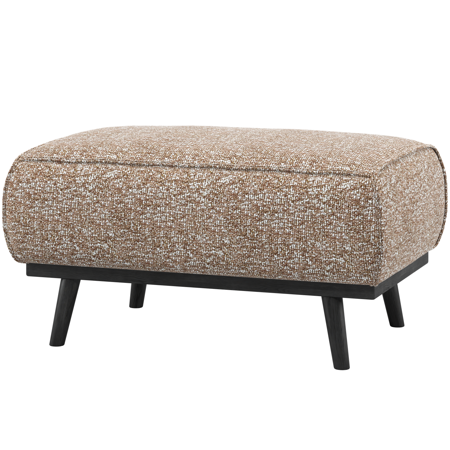 STATEMENT PUFF HELLBRAUN MELANGE